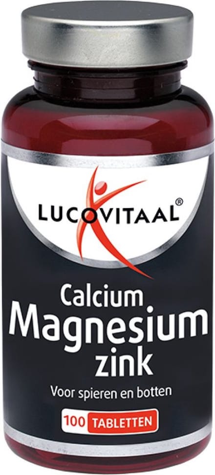 Lucovitaal Calcium Magnesium Zink 100 tabletten