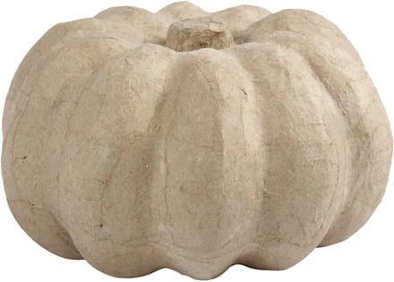 Pompoen. H: 10 cm. d 16 cm. 1 stuk