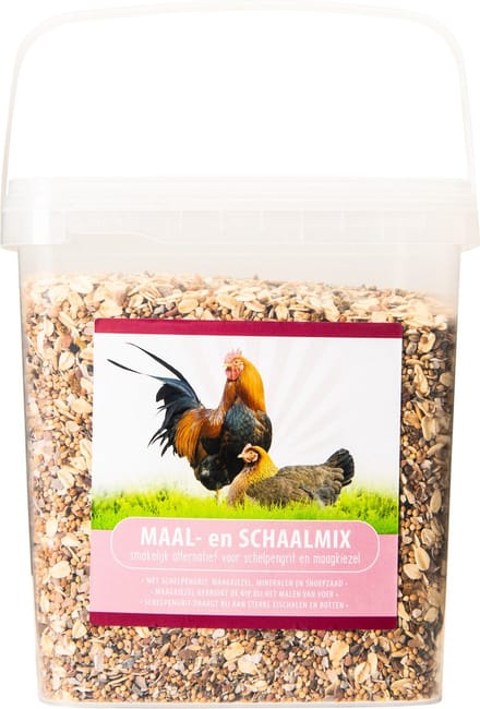 Voerwaarts Maal- & Schaalmix - Kippenvoer - 5 kg