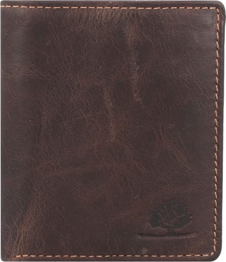 Greenburry Tornado Portemonnee RFID-bescherming Leer 9 cm - Jongens - Staand formaat - teak brown