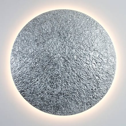 Holländer LED wandlamp Meteor, Ø 120 cm, zilver