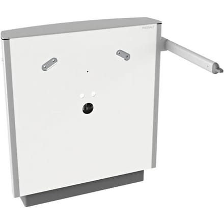 Pressalit Care Select washbasin lift with operating lever, connections hidden, electric height-adjustable R4950000