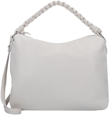 TOM TAILOR Schoudertas Leah Hobo Bag Cream White Crème