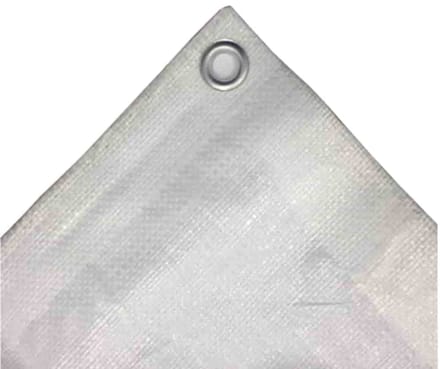 Afdekzeil 8x10m Wit, 180g/m² - Waterdicht en UV-bestendig
