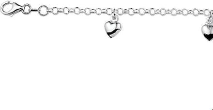 The Jewelry Collection armband - Hart - Zilver