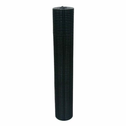 Volieregaas 12 x 12mm 1,4mm 100cm x 25m zwart.