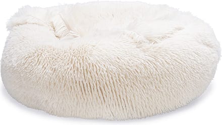 Beeztees Yala - Hondenmand - Pluche - Beige - Dia. 50 cm