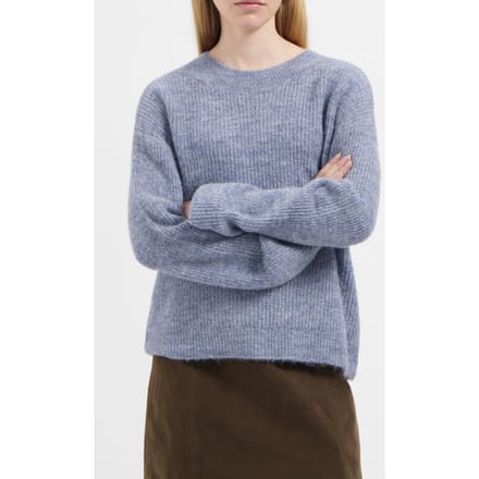 We Are Labels Nous Sommes Labels – Bennie Alpaca Knit 2.0 Light Blue Taglia: S | Maglioni a maglia Outlet | Donna | Blu