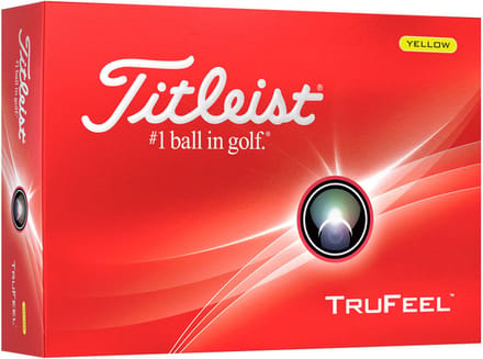 Titleist TruFeel Golfballen Geel 2024