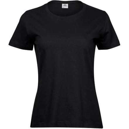 Tee Jays - Dames Sof T-shirt - Black maat M