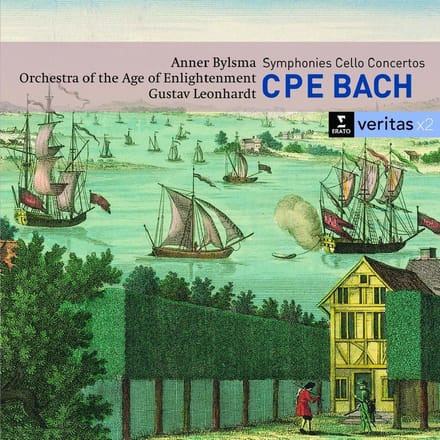 C.P.E. Bach: Symphonies & Cello Concertos / Bylsma, Leonhardt et al