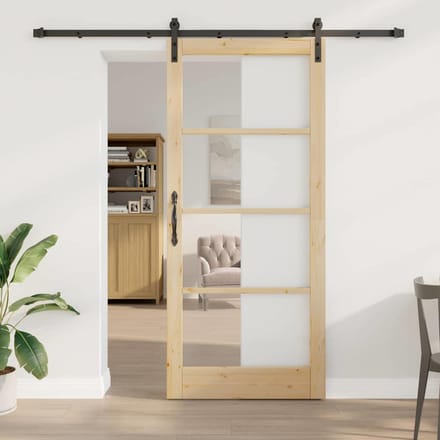 vidaXL - Schuifdeur - ORKDAL - Naturel - 93 - x - 211 - cm