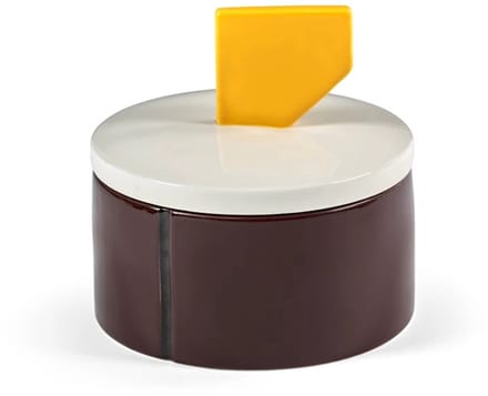Serax Plan C Candela 03 geurkaars D17cm H16cm burgundy / geel