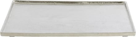 Light&living Schaal 39,5x39,5x1,5 cm MAES nikkel