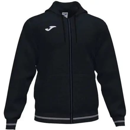 Joma Campus III Jas Met Kap Kinderen - Zwart | Maat: 128