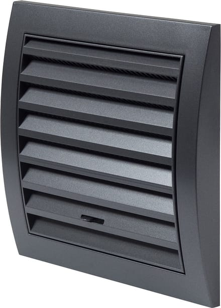 Paneir Airdesigns- ABS - 153 X 148 mm - verstelbaar - net - zwart