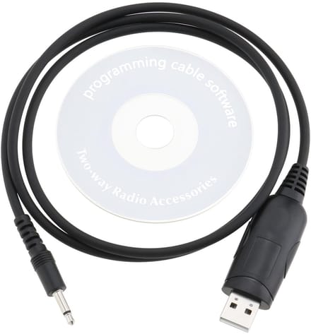 Dailygoody - Programmeerkabel - USB interfacekabel - 1 meter - Controle - Compatibel met ICOM-radio's - Ideaal voor programmeer- en configuratiedo...