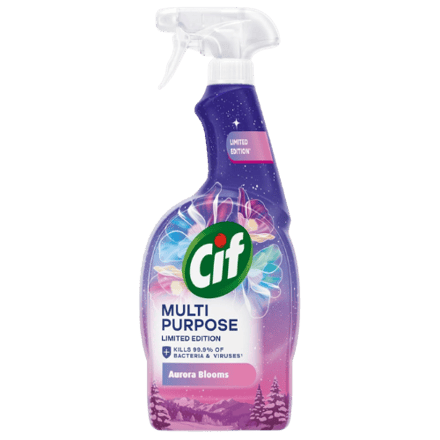 Cif Aurora Blooms Antibacteriële Multireinigingsspray - 750 ml
