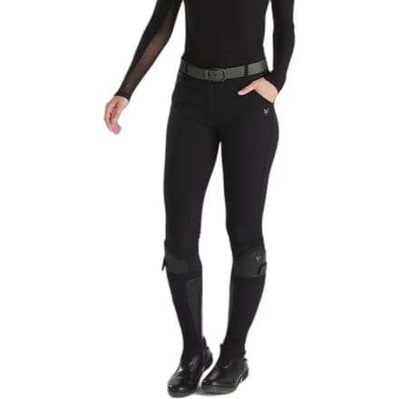 Technische paardrijbroek mid grip voor vrouwen Horse Pilot X prime