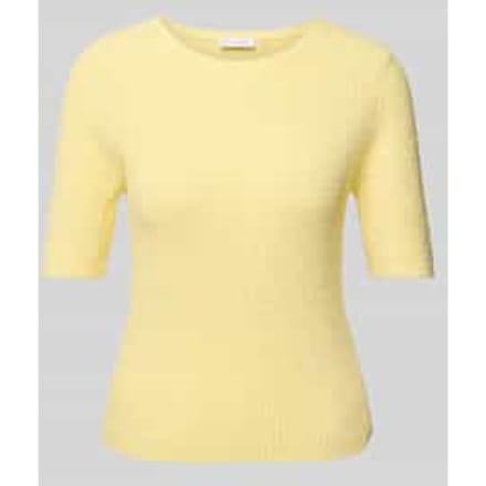 Gebreide pullover met 1/2-mouwen