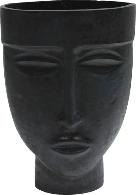 House of Nature Vaas Hinton zwart 29cm