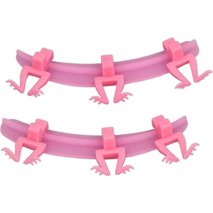 Wimperextensionscheider van siliconen, wasbaar, hulpmiddel voor het scheiden van wimperextensions in een schoonheidssalon. pink