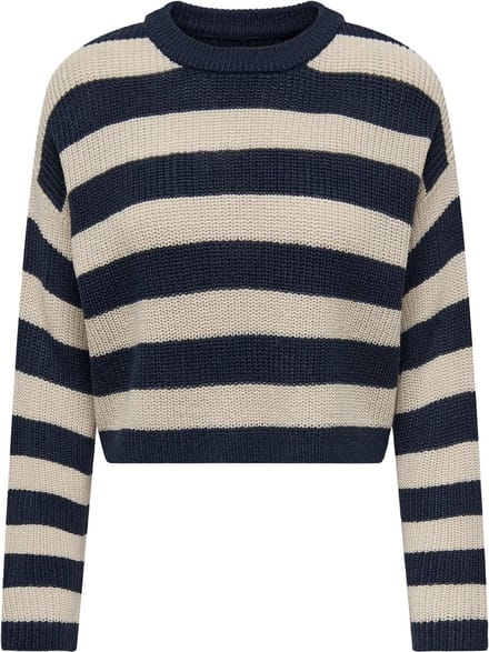 ONLY - ONLMALAVI L/S CROPPED PULLOVER KNT NOOS - Dames - Gebreide truien