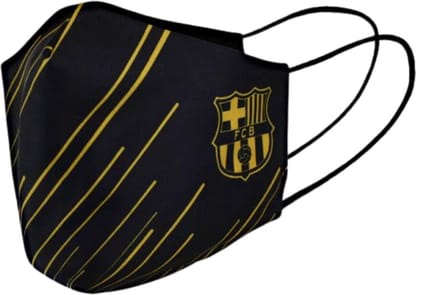 FC Barcelona Mondmasker – Gestreept – Zwart