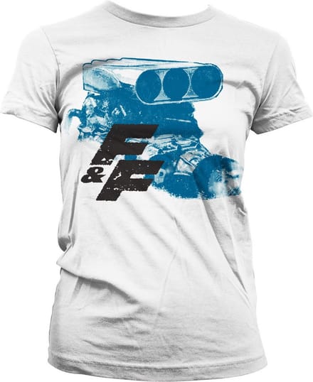 The Fast And The Furious Dames Tshirt -M- Engine Wit
