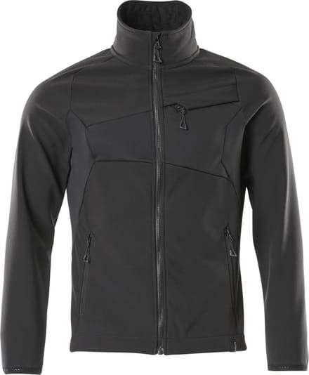 Mascot softshell jas Accelerate - 20102-253 - zwart - maat M