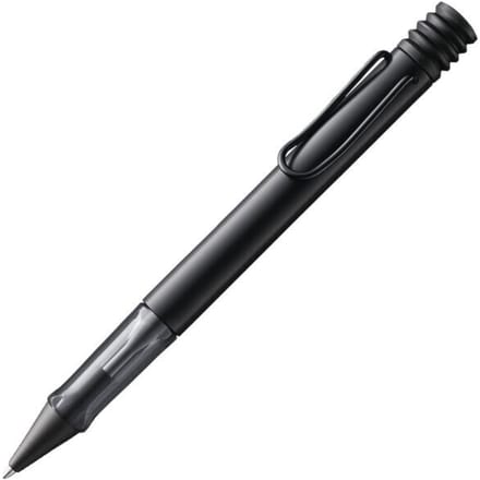 Lamy balpen, model al-star black, met een medium zwarte vulling