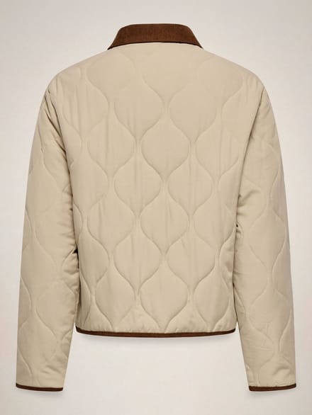 JDY - JDYPAULA L/S QUILTED BARN SHACKET WVN - Dames - Vesten