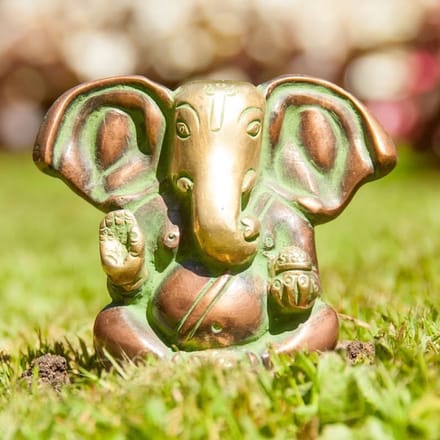 Ganesha messing 7 cm