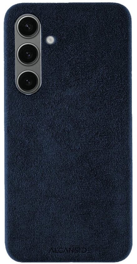 Samsung Galaxy S24 - Alcantara Case - Navy Blue