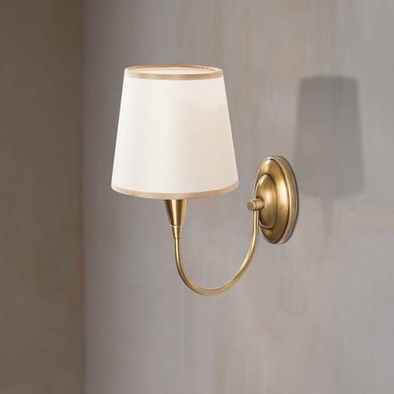 Asir Wandlamp - Antiek - 16 x 31 x 28 cm