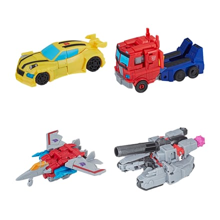 Transformers Buzzworthy Bumblebee Action Figure 4-Pack Warriors 14 cm