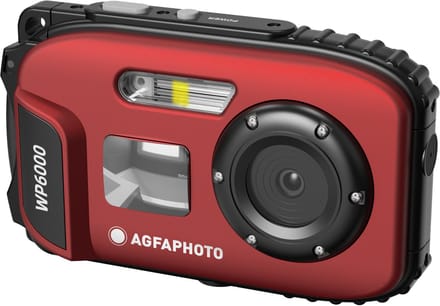 AgfaPhoto Realishot WP6000RD digitale camera 1/4" Compactcamera 18 MP CMOS Rood