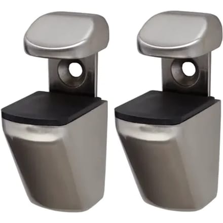 Duraline Plankdrager Clip Mini S/2 Geborsteld Nikkel 4pp