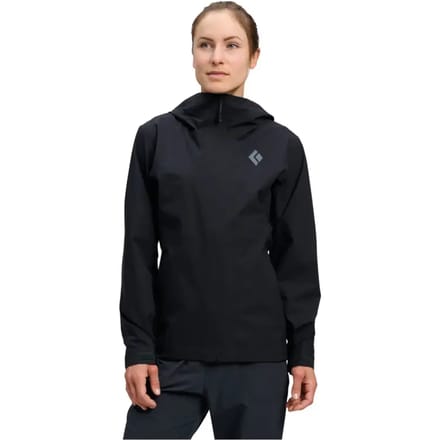 Waterdicht damesjack Black Diamond Strataline
