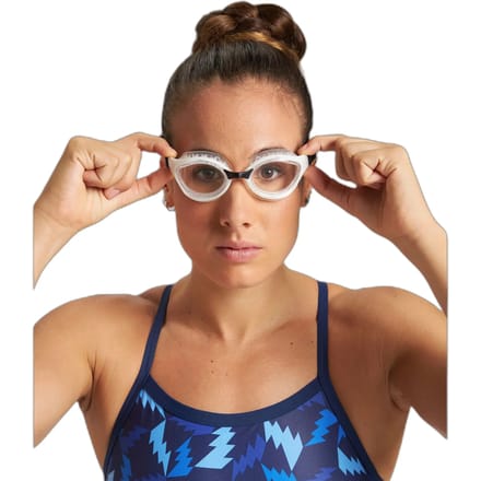 ARENA | arena Air Bold Swipe zwembril clear-wit-zwart