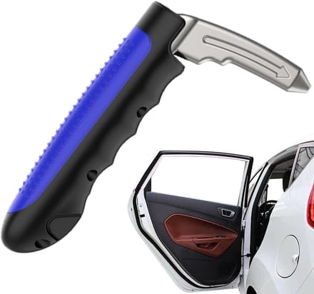 Autohulp Greep - Auto Stabilisator - Veilig In- Uitstappen - Antislip Ergonomisch - 18x13x13 cm - Blauw