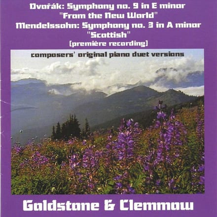 Goldstone & Clemmow - Dvorak, Mendelssohn: Symphonies For (CD)