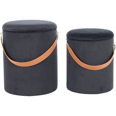 Set van 2 poefs Arabello | Hearthome & Living