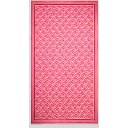 Handdoek van puur katoen model 'SCRIPT TOWEL'