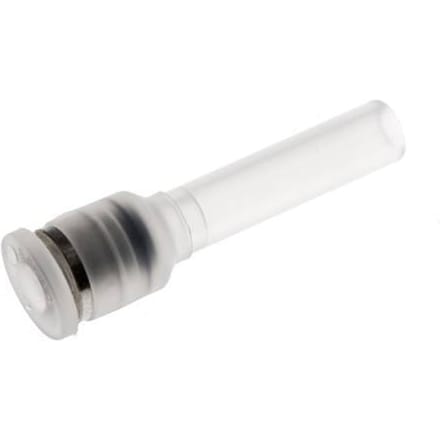 4mm x 6mm PA Insteekfitting Plug EPDM/PTFE