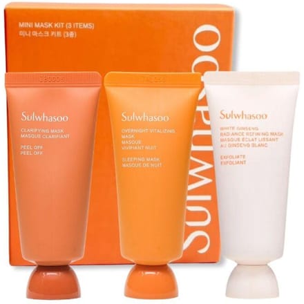 Sulwhasoo Mini Kit Masques 3 Articles + CADEAU ALÉATOIRE orange