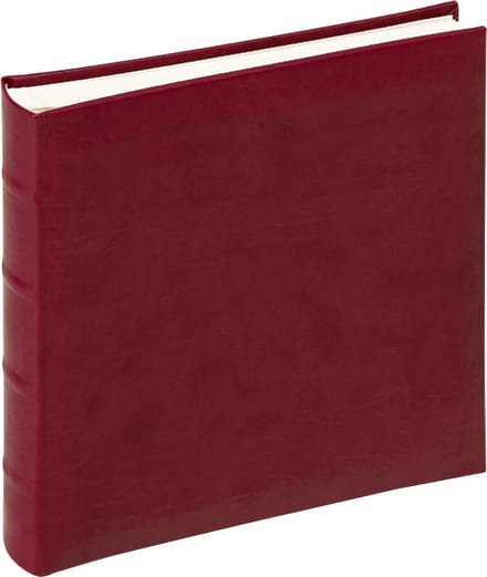 Walther FA-371-R Classic - Classic album - Formaat 26 x 25 cm - 60 witte pagina's - Wijnrood