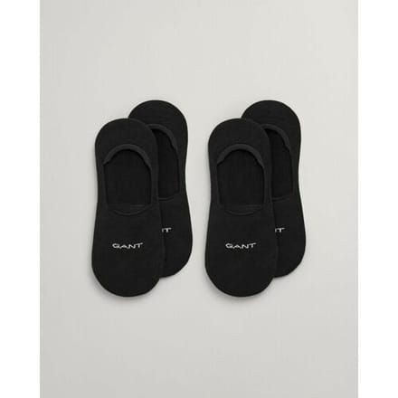 Gant Sokken Invisible Socks 2Pack Zwart / male