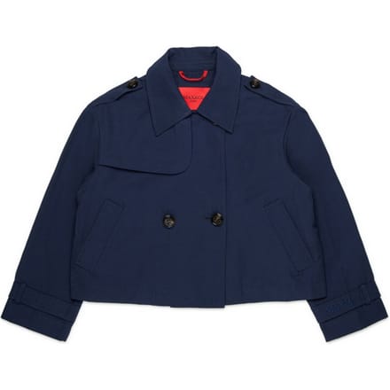 Trench korte blauwe Baby Eclipse