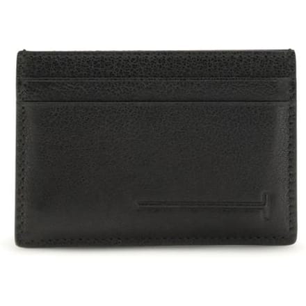 Tom Ford Zwarte Kalfsleren Bos Taurus Portemonnee